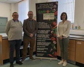 Local MP Visits Garioch Community Kitchen 